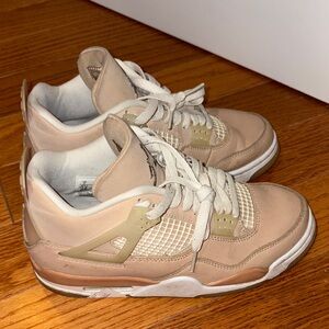 Jordan Women's Sneakers in Beige and White